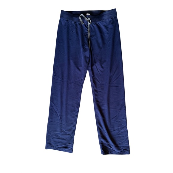 Figs Pants - FIGS Technical Collection Navy Blue Scrub Pants Womens Medium Straight Leg